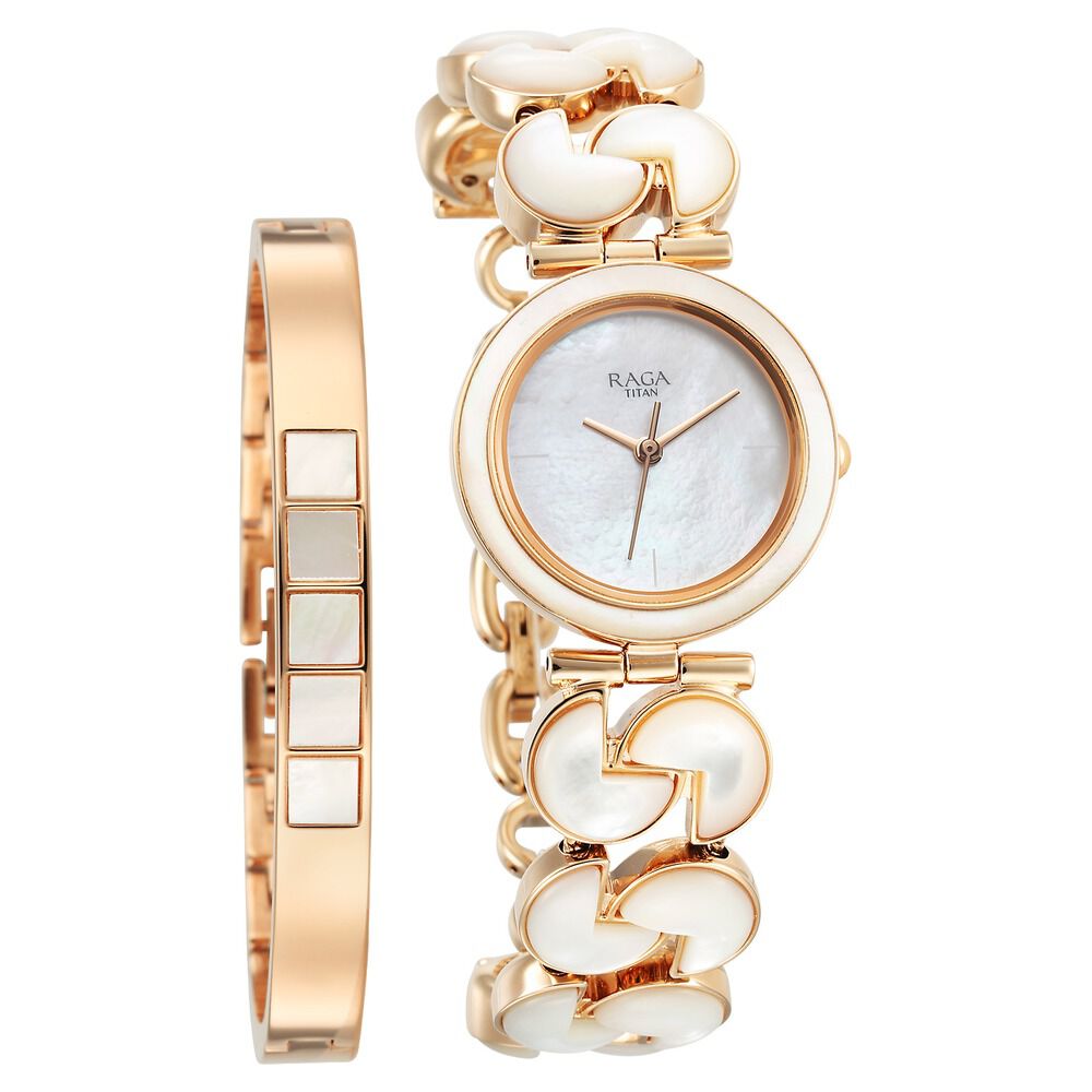 Amazon.com: TITAN Frost by Raga I Am Mother of Pearl Dial Analog Watch for  Women : Clothing, Shoes & Jewelry