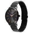 Sonata Eternia Quartz Analog Black Dial Metal Strap Watch For Men - image number 1