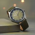 Titan Neo Basics Analog with Brown Dial Brown Leather Strap Watch for Men