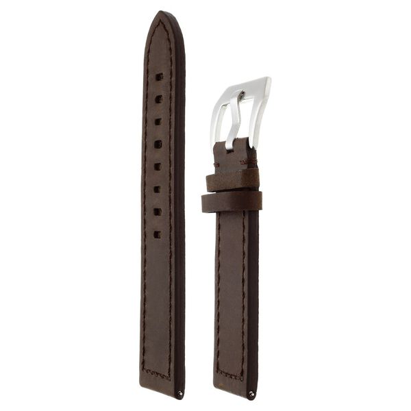 24 mm Brown Genuine Leather Straps for Men - image number 2
