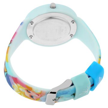 Zoop Zoop Frozen Quartz Analog Multicoloured Dial Multicoloured PU Strap Watch For Kids