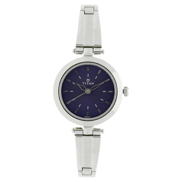 Titan Karishma Blue Dial Analog Stainless Steel Strap Watch for Women - image number 0