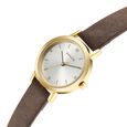 Ladies Essentials Silver Dial Leather Strap Watch for Women - image number 2