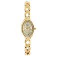 Titan Quartz Analog White Dial Metal Strap Watch for Women