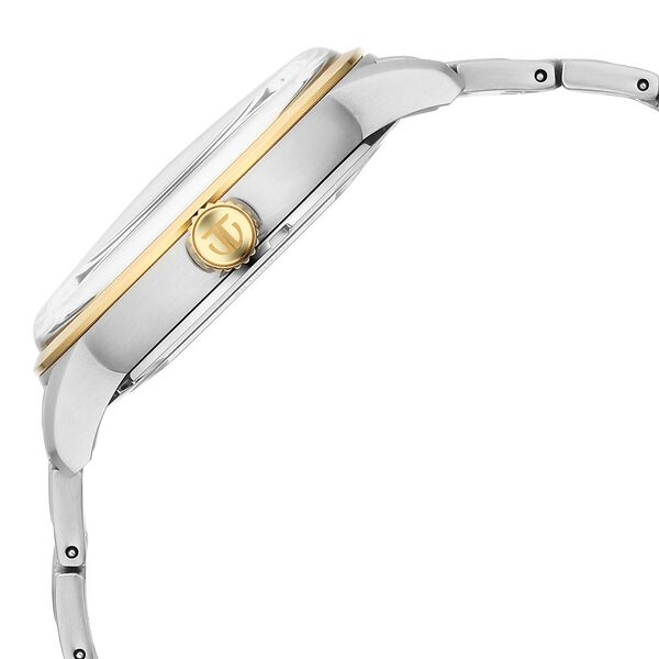 Titan Golden Heart Skeletal Automatic Analog with Silver Dial Dual-Tone Stainless Steel Strap Watch for Men - image number 4