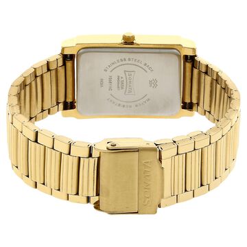 Sonata Quartz Analog Champagne Dial Metal Strap Watch for Men