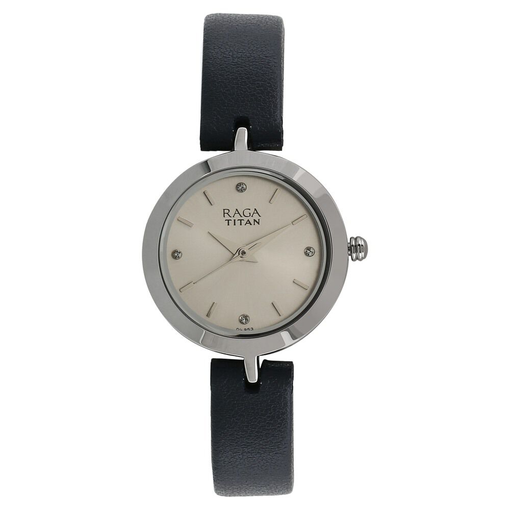 Titan raga deals leather strap