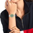 Tommy Hilfiger Quartz Analog Green Dial Silver Stainless Steel Strap Watch For Women - image number 3