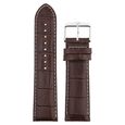 24 mm Brown Genuine Leather Straps for Men - image number 0
