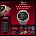 Fastrack Marvellous FX1 Unisex Smart Watch With Black Metal Strap - image number 5