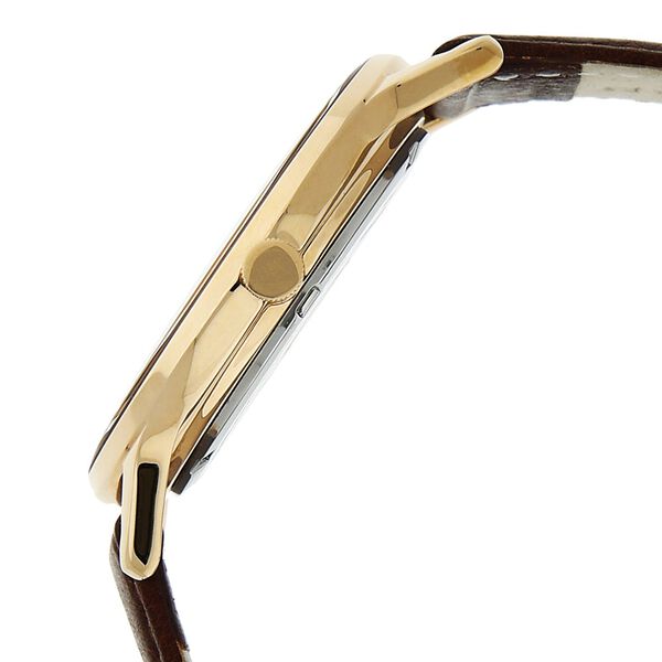 Titan Champagne Dial Analog Leather Strap watch for Men - image number 2