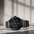Titan Modern Classics Black Dial Quartz Multifunction Stainless Steel Strap watch for Men - image number 0