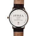 Titan Nebula Lustre 18k Gold Analog Leather Strap Watch for Men - image number 3
