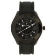 Titan Quartz Analog Silver Dial Plastic Strap Watch for Men