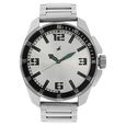 Fastrack Quartz Analog Grey Dial Metal Strap Watch for Guys