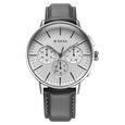 Titan Light leathers Multifunction Anthracite Dial Stainless Steel Strap Watch For Men