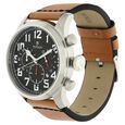 Titan Chronograph Black Dial Quartz Leather Strap watch for Men - image number 1