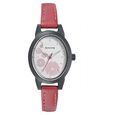 Sonata Essentials White Dial Women Watch With Leather Strap