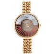 Titan Raga Glimmers Quartz Analog Mother of Pearl Dial Rose Gold Stainless Steel Strap Watch For Women - image number 2