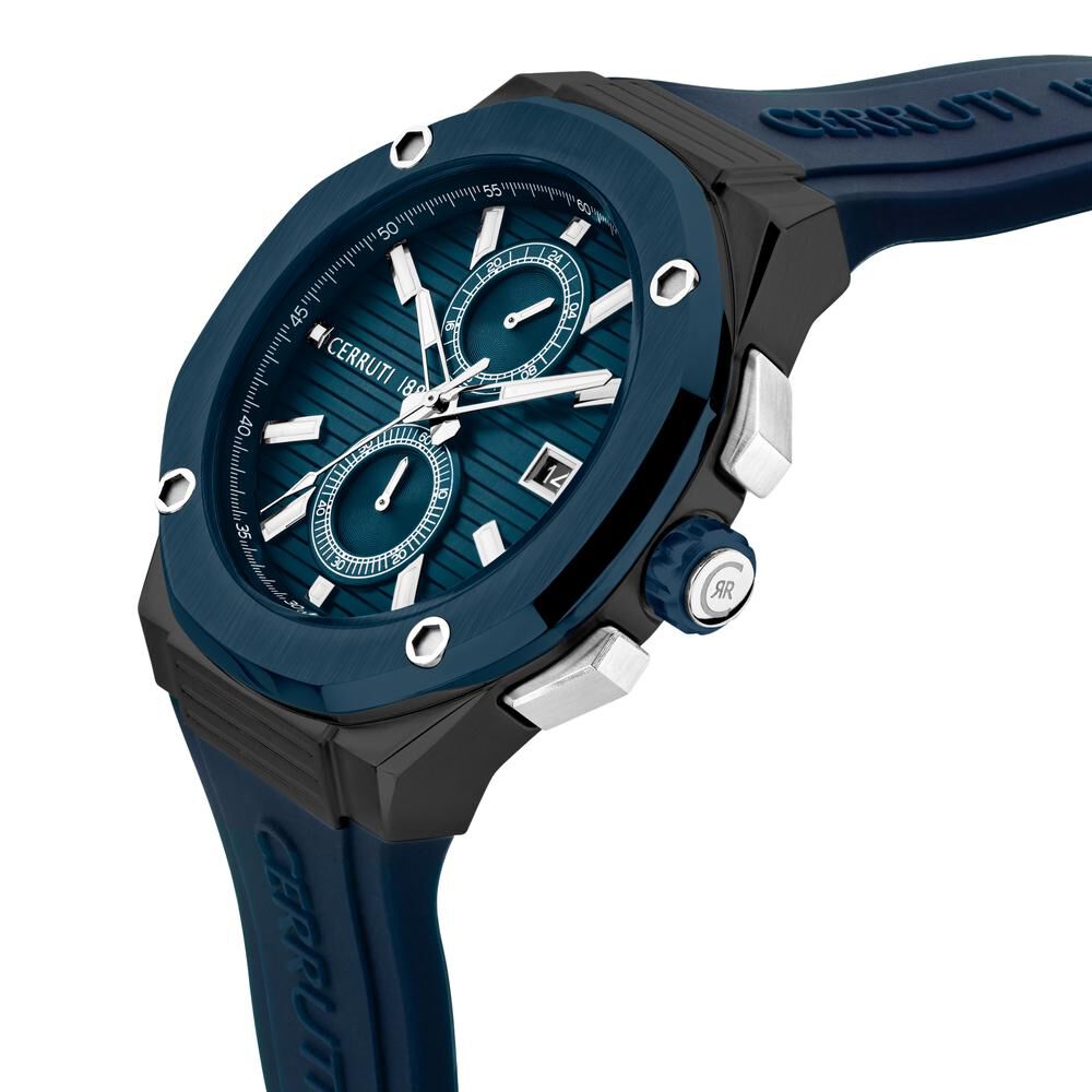 Cerruti 1881 watch rubber hotsell strap