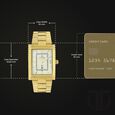 Titan Champagne Dial Analog with Day and Date Stainless Steel Strap Watch for Men - image number 2