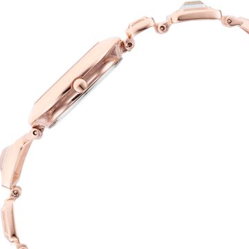 Titan Raga Love All Rose Gold Dial Women Watch With Metal Strap