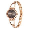 Titan Raga Ascend Quartz Analog Brown Dial With Rose Gold Color Metal Strap Watch For Women - image number 2