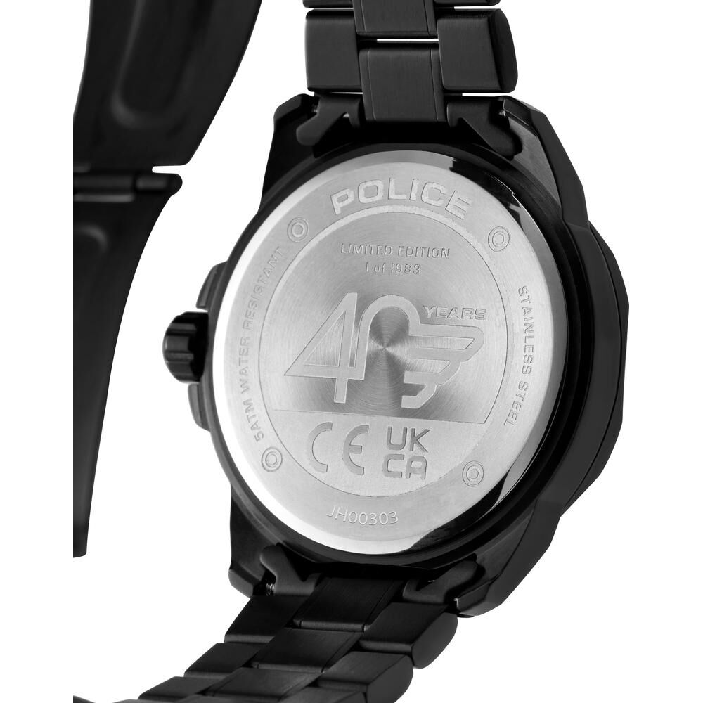 Police stainless steel hotsell back water resistant