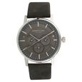 Kenneth Cole Quartz Multifunction Grey Dial Leather Strap Watch for Men - image number 0