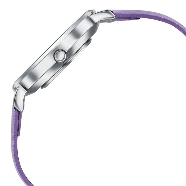 Sonata Pastel Play Quartz Analog Lavender Dial Leather Strap Watch For Women - image number 3