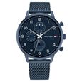 Tommy Hilfiger Multifunction Blue Dial Watch for Men - image number 0