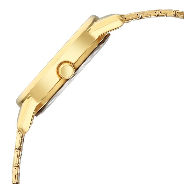 Titan Karishma Quartz Analog Silver Dial Golden Stainless Steel Strap Watch For Women - image number 3