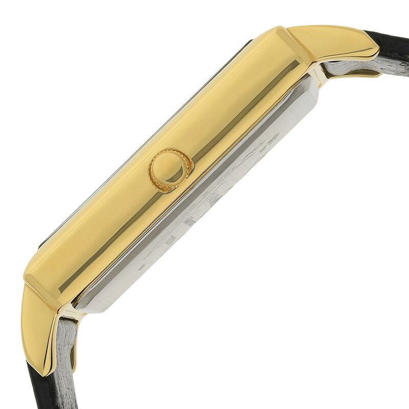 Sonata Quartz Analog Champagne Dial Leather Strap Watch for Men - image number 2