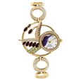 Titan Quartz Analog Mother of Pearl Dial Metal Strap Watch for Women