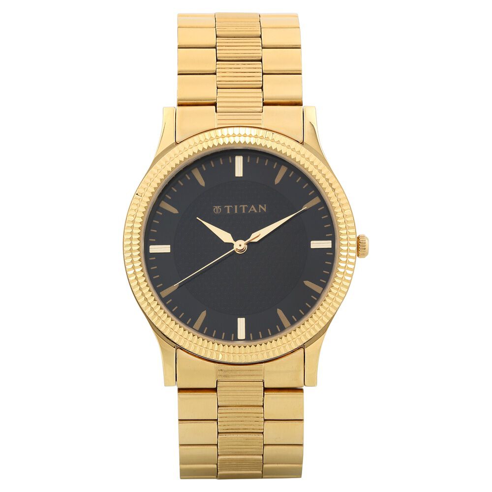 Buy Online Titan Quartz Analog Silver Dial Stainless Steel Strap Watch for Men nh1650ym02c Titan