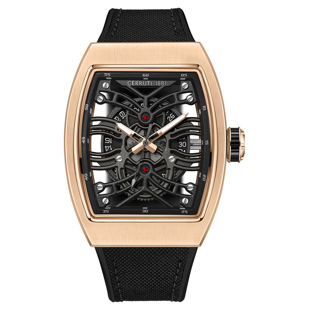 【BRUNT】Heaven and Earth TAN Buy Online Cerruti 1881 Quartz Analog with Date Black Dial