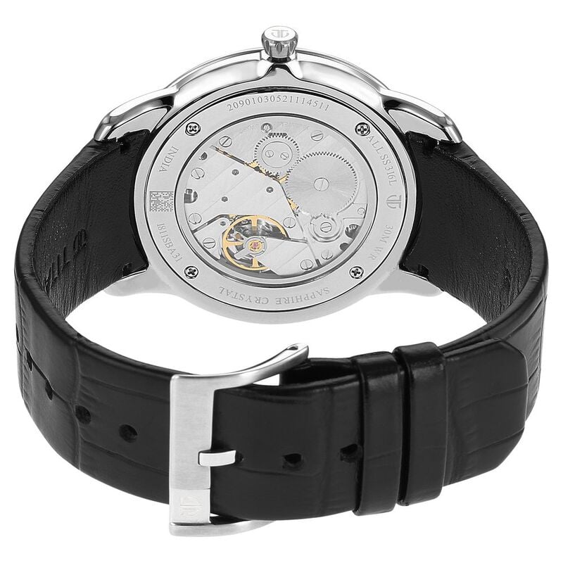 Titan Edge MechanicalWhite Dial Mechanical Leather Strap watch for Men - image number 5