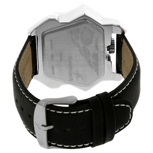 Fastrack Quartz Analog White Dial Leather Strap Watch for Guys - image number 3
