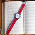 Sonata Splash White Dial Women Watch With Leather Strap - image number 5