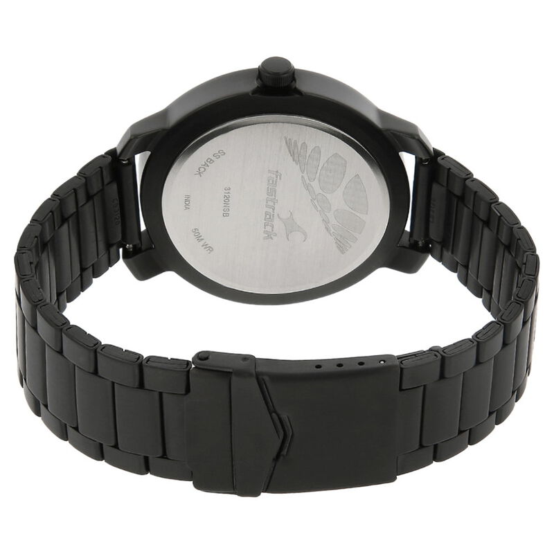 Fastrack Quartz Analog Grey Dial Stainless Steel Strap Watch for Guys - image number 3