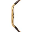Titan Nebula Lustre 18k Gold Analog Leather Strap Watch for Men - image number 2