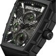 Police Multifunction Black Dial Black Color Silicone Strap Watch For Men - image number 4