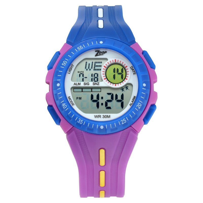 Zoop By Titan Digital Dial PU Strap Watch for Kids - image number 0