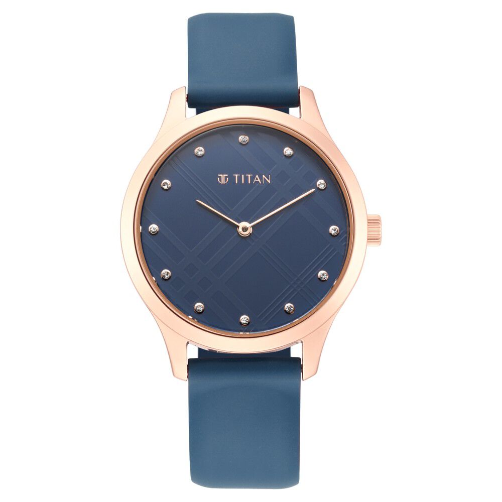 Titan rubber new arrivals strap watches