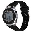 Zoop Digital Watch with Silver Case, Digital Dial & Black Strap for Boys Kids, from House of Titan - image number 4