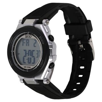 Zoop Bolder Digi Digital Watch With Black Strap For Kids From House Of Titan
