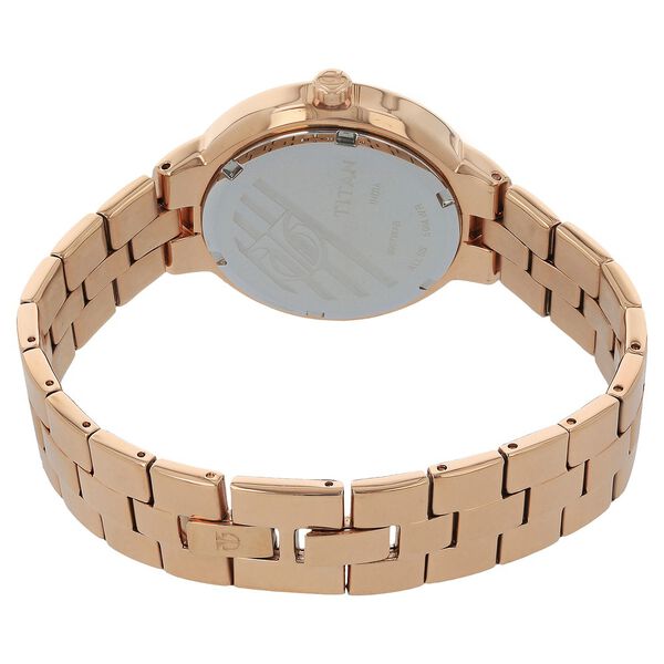 Titan Quartz Analog Red Dial Stainless Steel Strap Watch for Women - image number 3