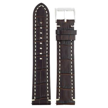 22 mm Brown Genuine Leather Straps for Men