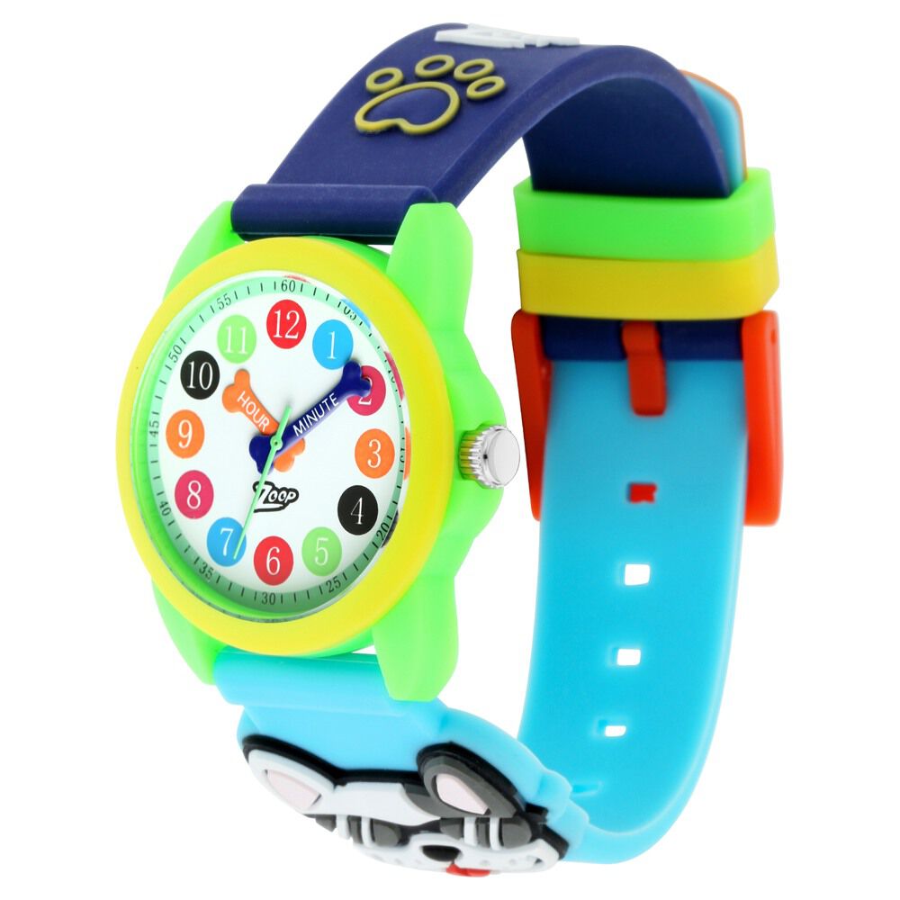 Buy Online Zoop By Titan Quartz Analog White Dial PU Strap Watch for Kids nt26016pp02 Titan