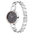 Titan Raga Viva Grey Dial Analog with Date Silver Metal Strap Watch for Women - image number 2